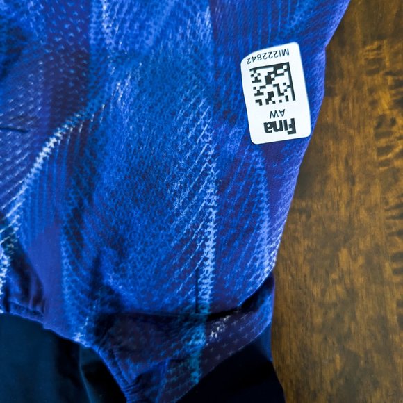 NEW in box, original tags Mizuno Women's GX-Sonic V Sprinter Tech Suit Med Blue - Picture 10 of 10